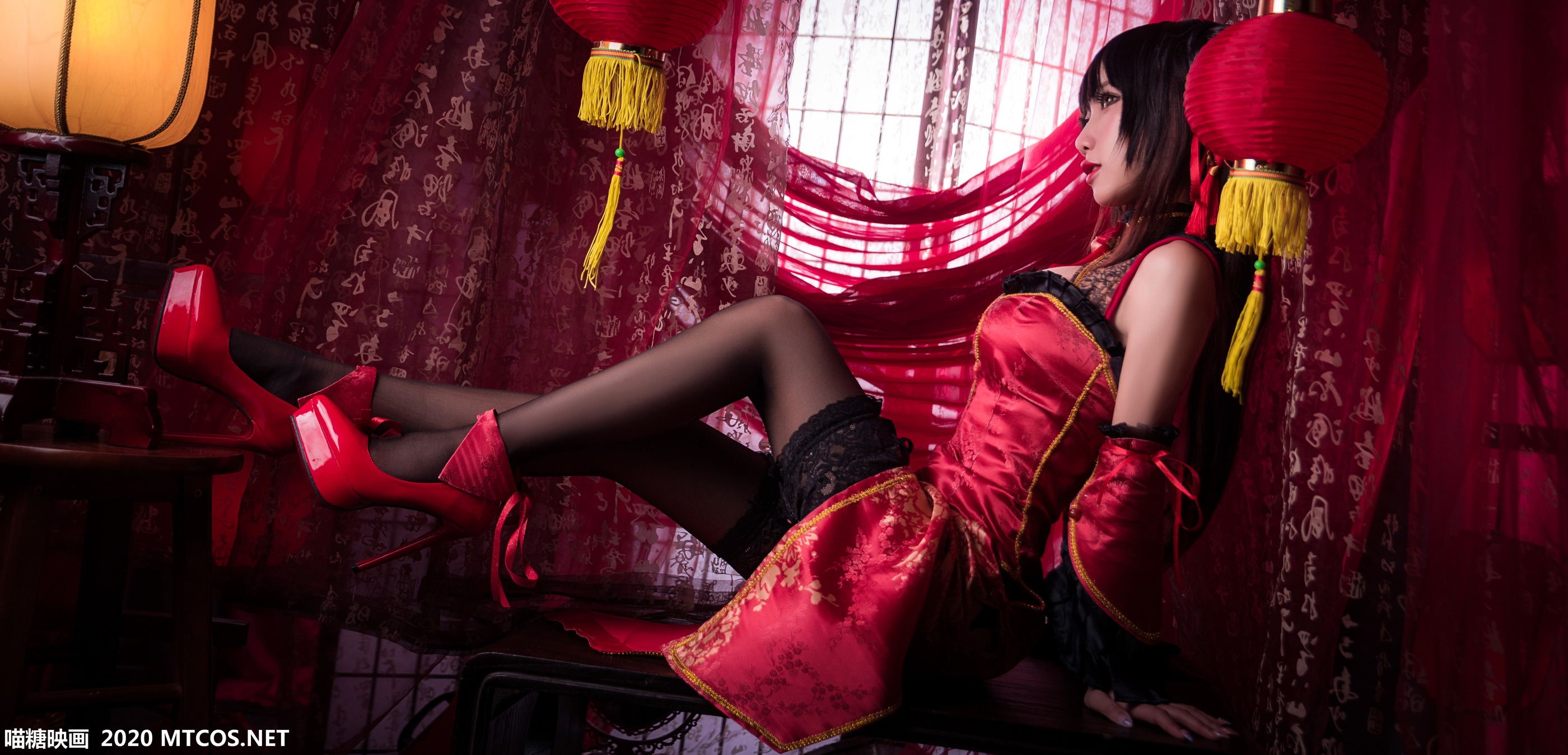 图片[1]-[喵糖映画] HML.006 狂三旗袍[22P]-XikXak